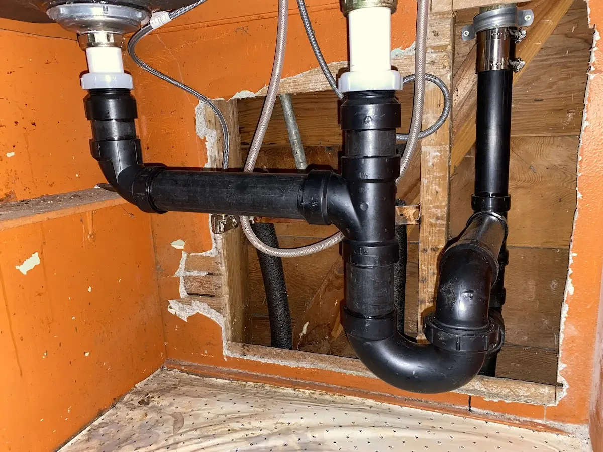 Professional Pipe Bursting equipment and tools on the job in Cherry Valley